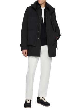 Figure View - Click To Enlarge - HERNO - Zipped Puffer Vest