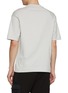 Back View - Click To Enlarge - HERNO - Crewneck Cotton Jersey T-Shirt