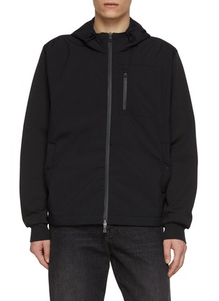 Main View - Click To Enlarge Main View - Click To Enlarge - HERNO - Zipped Hoodie