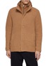 Main View - Click To Enlarge Main View - Click To Enlarge - HERNO - Hooded Wool Knit Cardigan