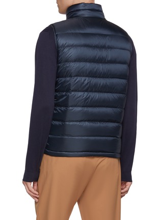 Back View - Click To Enlarge - HERNO - Reversible Hooded Down Vest