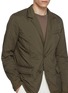  - HERNO - Detachable Bib Single Breasted Puffer Blazer