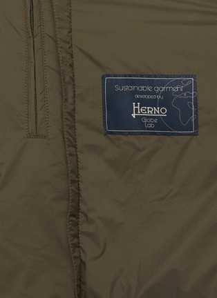  - HERNO - Detachable Bib Single Breasted Puffer Blazer