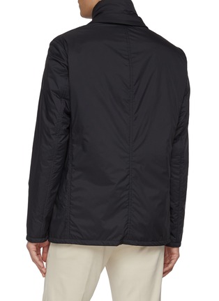 Back View - Click To Enlarge - HERNO - Single Breasted Puffer Blazer