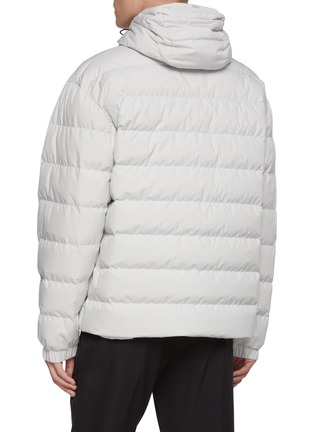 Back View - Click To Enlarge - HERNO - Hooded Windstopper Puffer Jacket