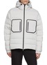 Main View - Click To Enlarge - HERNO - Hooded Windstopper Puffer Jacket