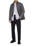 Figure View - Click To Enlarge - HERNO - Single Breasted Notch Lapel Blazer