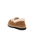  - UGG - X sacai Flat Platform Suede Shearling Loafers
