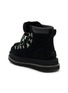  - UGG - X sacai Flat Platform Ankle Suede Shearling Hiker Boots