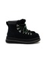 Main View - Click To Enlarge - UGG - X sacai Flat Platform Ankle Suede Shearling Hiker Boots