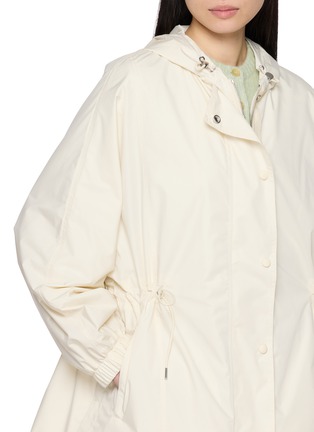  - YVES SALOMON - Hooded Zip Up Parka Coat