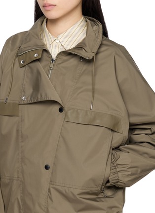  - YVES SALOMON - Stand Collar Zip Up Parka