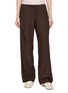 YVES SALOMON Elasticated Wide Leg Cotton Pants