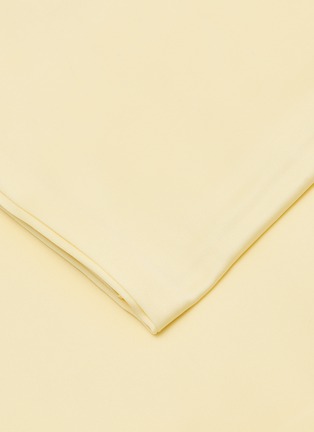 Detail View - Click To Enlarge - LAGOM - Cotton King Size Duvet Cover — York Yellow