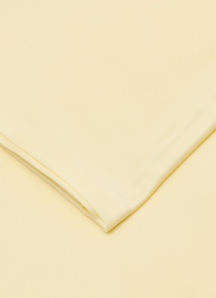 Detail View - Click To Enlarge - LAGOM - Cotton Queen Size Duvet Cover — York Yellow