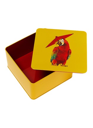 Detail View - Click To Enlarge - GANGZAÏ - Square Tin Box — Arapluie