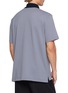 Back View - Click To Enlarge - SOUTHCAPE - Embossed Dinosaur Logo Polo Shirt