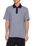 SOUTHCAPE Embossed Dinosaur Logo Polo Shirt