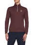 SOUTHCAPE Stand Collar Half Zip T-Shirt