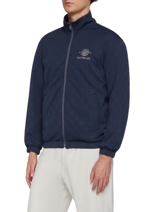 Detail View - Click To Enlarge - SOUTHCAPE - Reversible Zip Up Windbreaker Jacket