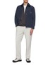 Figure View - Click To Enlarge - SOUTHCAPE - Reversible Zip Up Windbreaker Jacket