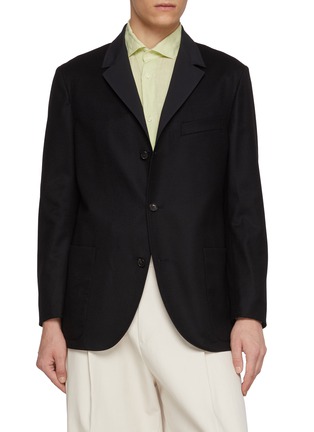 Main View - Click To Enlarge - EQUIL - Single Breasted Wool Blazer