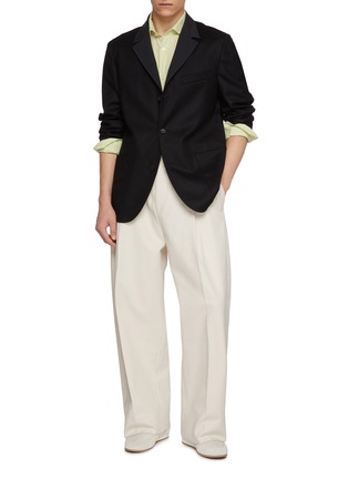 Figure View - Click To Enlarge - EQUIL - Single Breasted Wool Blazer