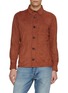 EQUIL Button Up Suede Overshirt