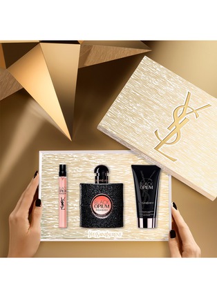 Detail View - Click To Enlarge - YSL BEAUTÉ - Black Opium Holiday Set