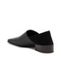  - ALAÏA - Square Toe Leather Loafer Flats