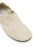 Detail View - Click To Enlarge - ALAÏA - Flat Ballerina Leather Slippers