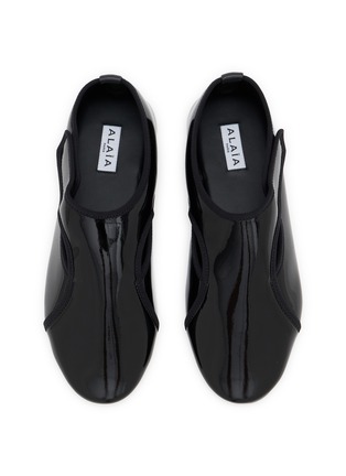Detail View - Click To Enlarge - ALAÏA - Flex Patent Slippers
