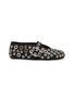 Main View - Click To Enlarge - ALAÏA - La Ballerine Eyelet Embellished Leather Mary Jane Flats