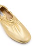Detail View - Click To Enlarge - ALAÏA - Slipper Leather Ballerina Flats