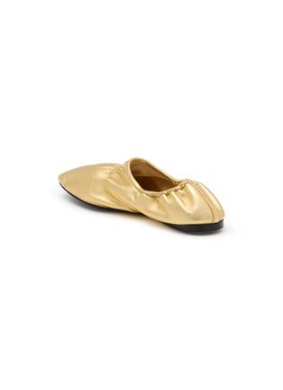  - ALAÏA - Slipper Leather Ballerina Flats