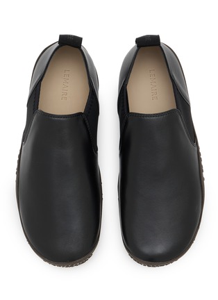 Detail View - Click To Enlarge - LEMAIRE - Vibram Glove Slip On Leather Shoes