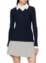 SOUTHCAPE Double Layered Long Sleeve Wool Top