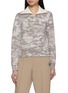 SOUTHCAPE Nature Print Half Zip Knit Jumper