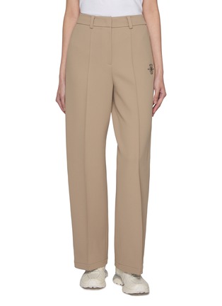 Main View - Click To Enlarge - SOUTHCAPE - Pintuck Stretch Twill Pants