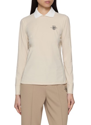 Main View - Click To Enlarge - SOUTHCAPE - Southcross Two-way Collar Base Layer Top