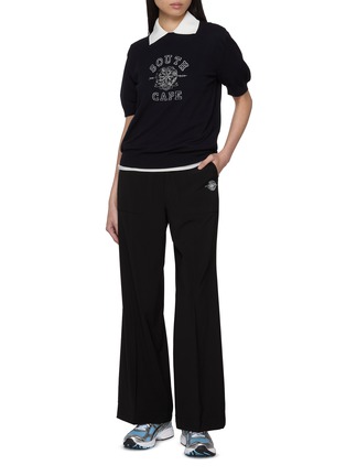Figure View - Click To Enlarge - SOUTHCAPE - Short Sleeve Logo Jumper