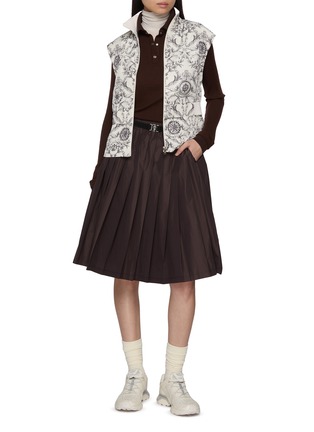 Figure View - Click To Enlarge - SOUTHCAPE - Southcross Print Zip Up Gilet