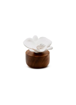 Main View - Click To Enlarge - ANOQ - White Nepal Orchid Wooden Fragrance Diffuser