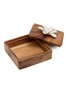 Detail View - Click To Enlarge - ANOQ - Tuka XL Square Wooden Box