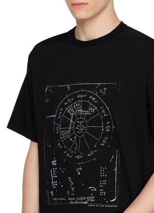  - RICK OWENS  - Astrology Print T-Shirt