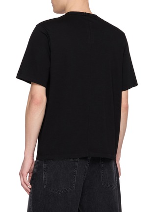 Back View - Click To Enlarge - RICK OWENS  - Astrology Print T-Shirt