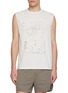 RICK OWENS  Astrology Printed Cotton Tank Top