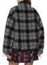 Back View - Click To Enlarge - MIU MIU - Chequered Teddy Jacket