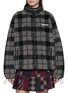 MIU MIU Chequered Teddy Jacket