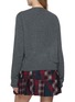 Back View - Click To Enlarge - MIU MIU - Round Neck Cashmere Knit Sweatshirt